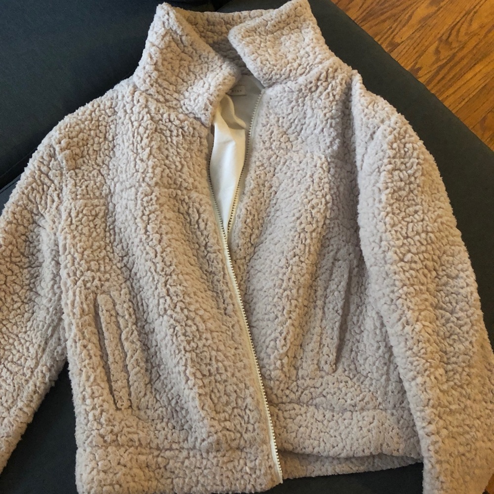 LA Hearts Sherpa Jacket